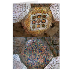 Parc Guell Regenbogen-Mosaik