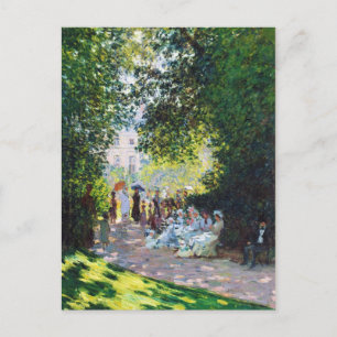 Parc Monceau Claude Monet Gemälde Postkarte
