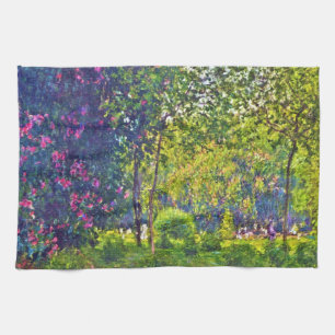 Parc Monceau Claude Monet Küchentuch