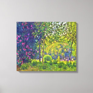 Parc Monceau Claude Monet Leinwanddruck