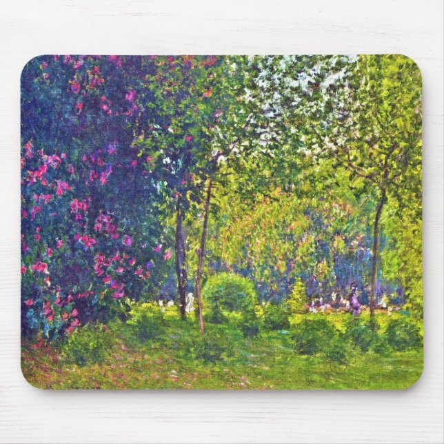Parc Monceau Claude Monet Mousepad (Vorne)