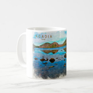 Parc national Acadia Croquis Mug