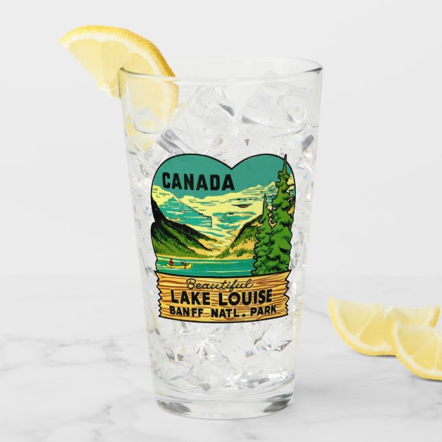 Parc national Banff, Canada - Verre à pinte (Devant glace)