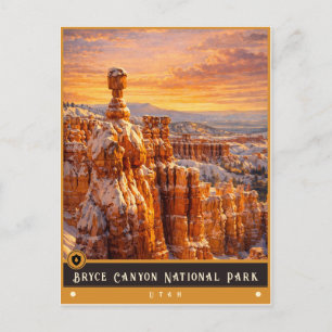 Parc national de Bryce Canyon   Carte postale anci