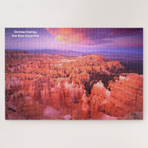 Parc national de Bryce Canyon Utah. Puzzle