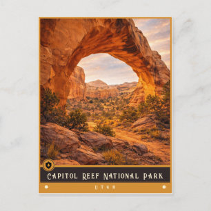 Parc national de Capitol Reef   Utah Carte postale
