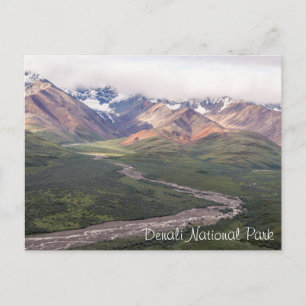 Parc national de Denali - Alaska   Carte postale