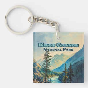 Parc national de Kings Canyon Californie Vintage