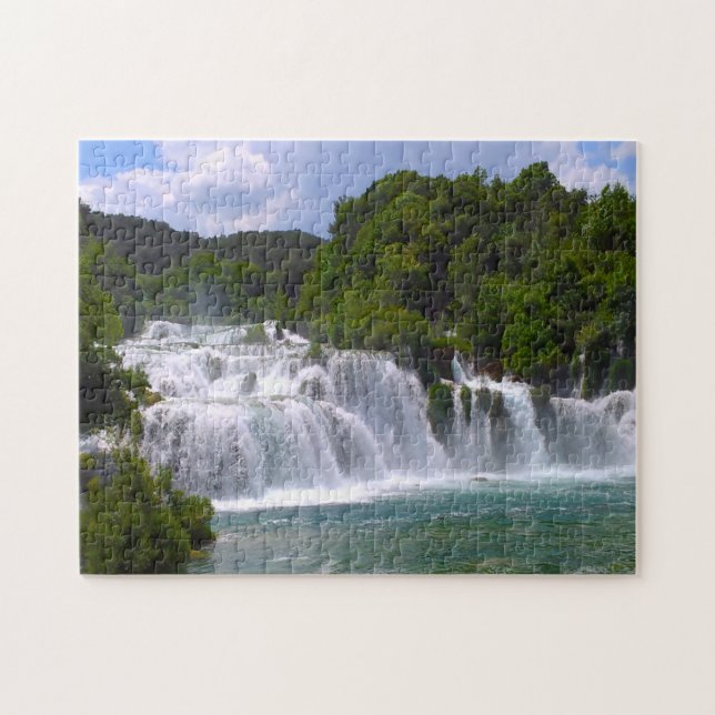 Parc national de Krk Croatia. Jigsaw Puzzle (Horizontal)