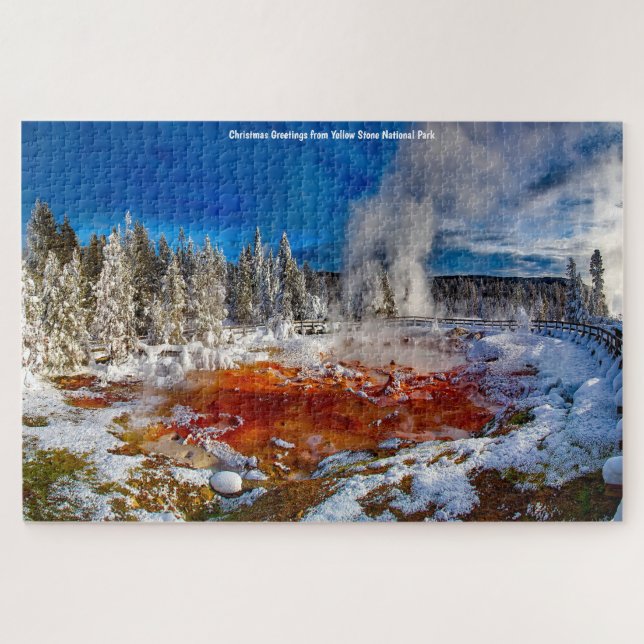 Parc national de la Pierre Jaune. Jigsaw Puzzle (Horizontal)