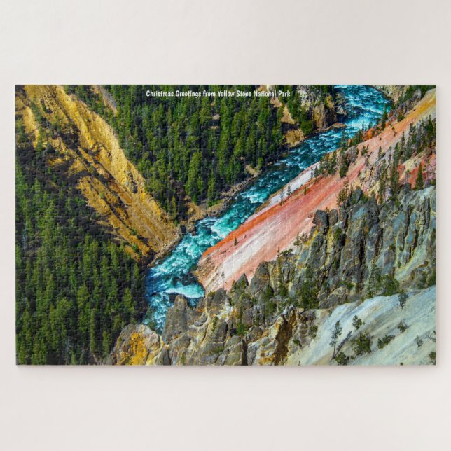 Parc national de la Pierre Jaune. Jigsaw Puzzle (Horizontal)
