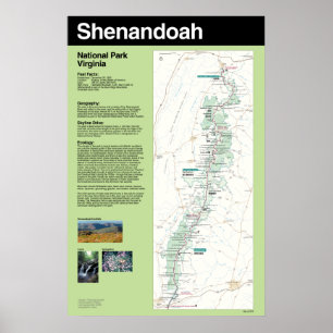 Parc national de Shenandoah Grande affiche