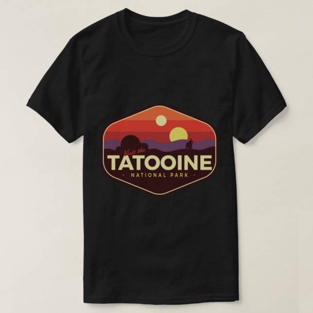 Parc national de Tatoooine   T-shirt classic (Design devant)