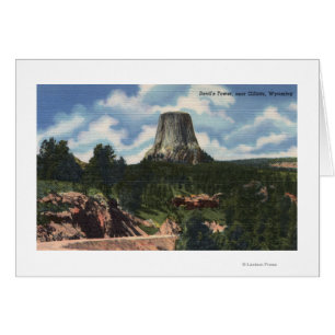 Parc national de Teton, WY - Tour du Diable près d