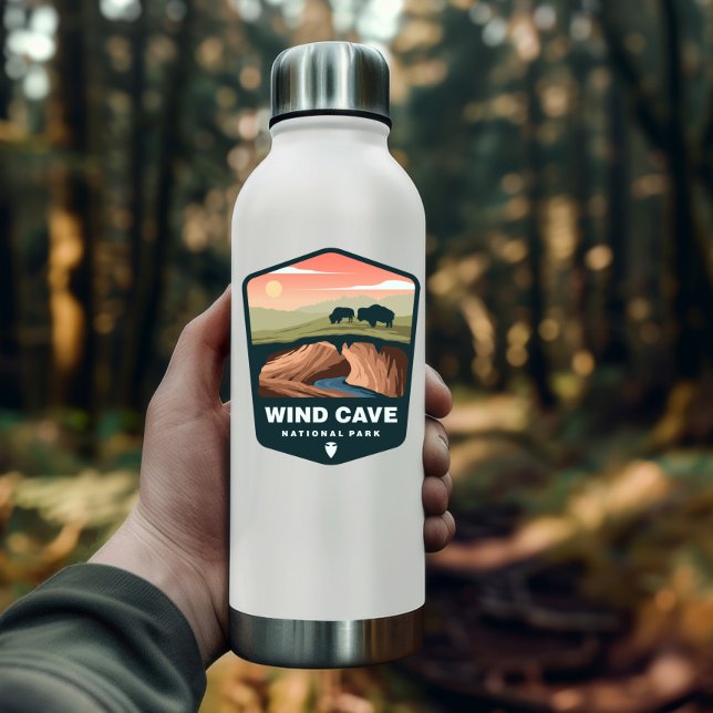 Parc national de Wind Cave | Sticker Die-Cut (Wind Cave National Park Sticker)