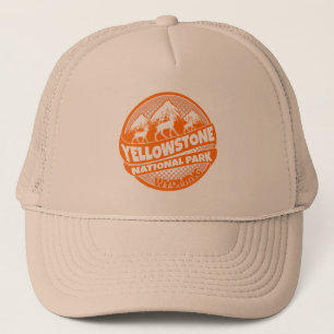 Parc national de Yellowstone casquette orange du W