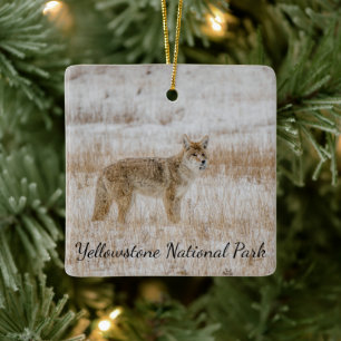 Parc national de Yellowstone Ornement Coyote