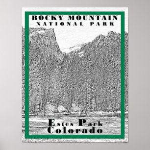 Parc national des Rocheuses - 11 x 14 Poster