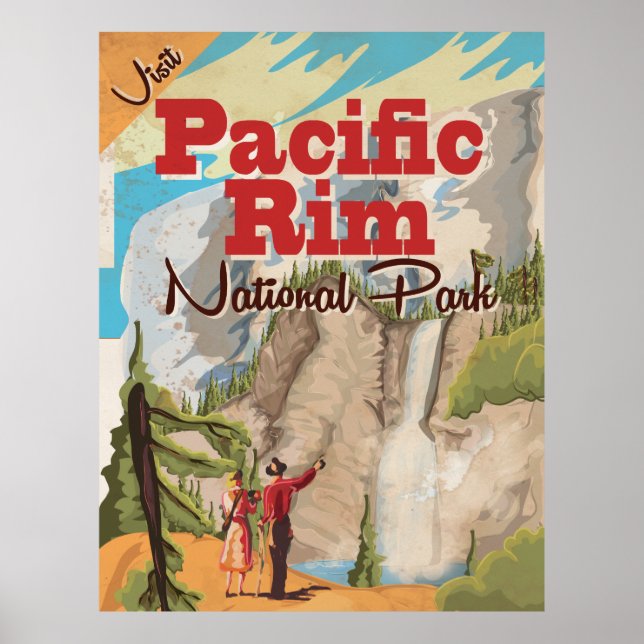 Parc national du Canada Pacific Rim Poster (Devant)
