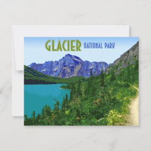 Parc national du Glacier Montana Carte d'apparteme