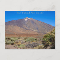 Parc national du Teide, carte postale de Tenerife