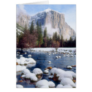 Parc national du Yosemite d'hiver