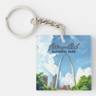 Parc national Gateway Arch Missouri St Louis Retro