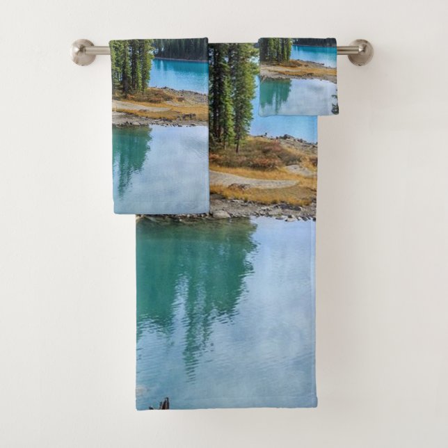 Parc national Jasper-Maligne Lake Park Alberta Tow (En situation)