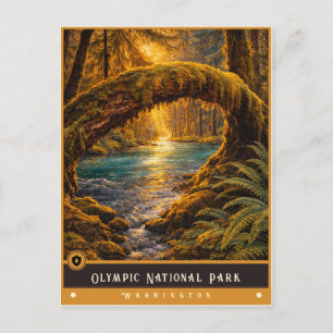 Parc national Olympique Carte postale ancienne