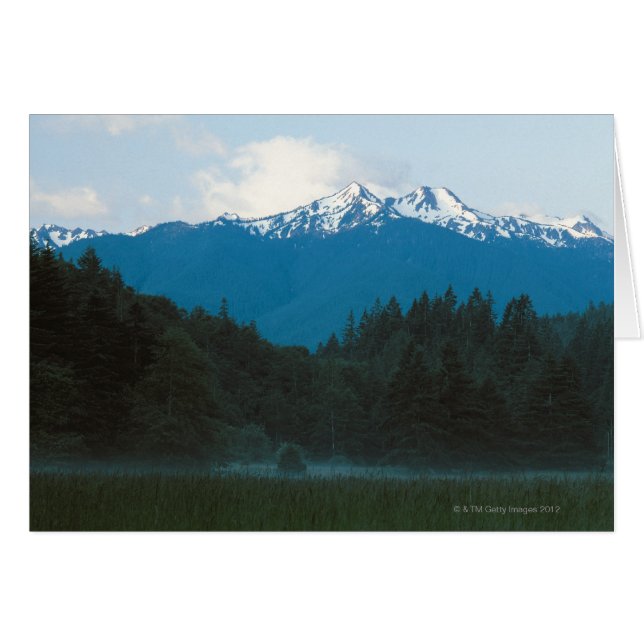 Parc National Olympique, Mt Olympus, Washington (Devant horizontal)