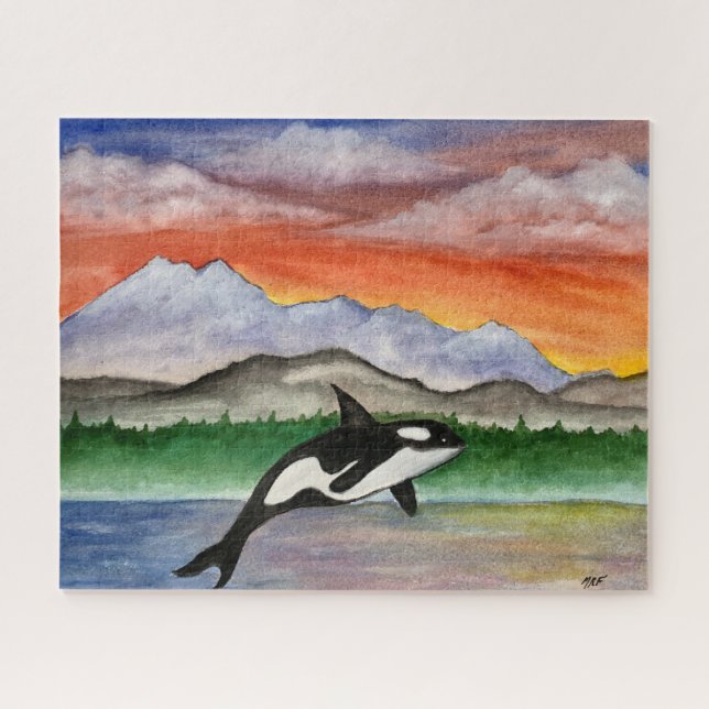 Parc national olympique Orca Jigsaw Puzzle (Horizontal)
