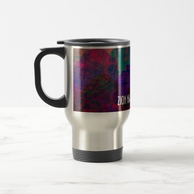 Parc national Zion par Saber Travel Mug V1.01 (Gauche)