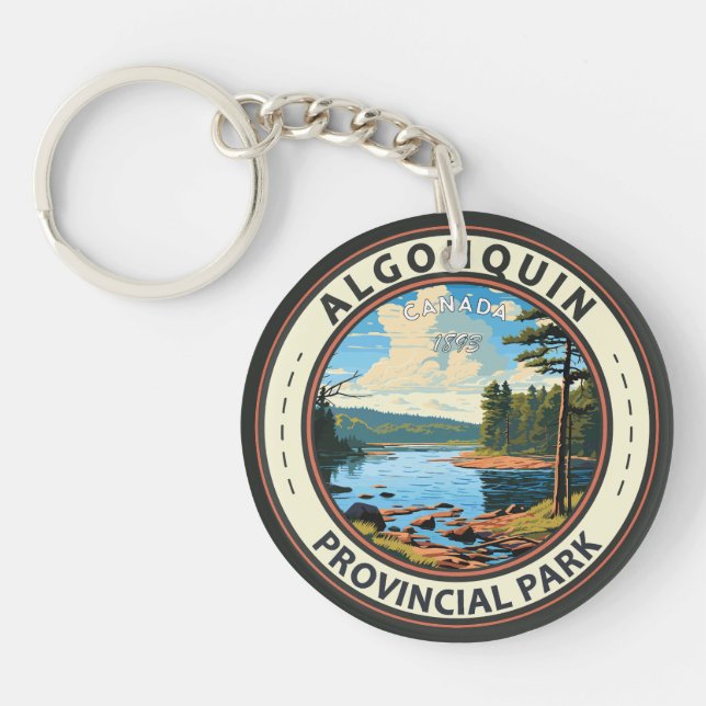 Parc provincial Algonquin Art Vintage (Devant)