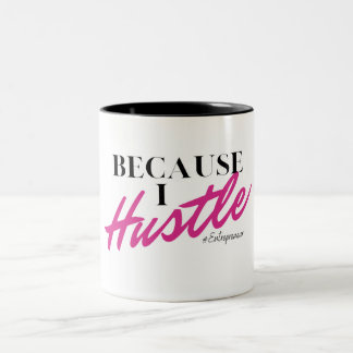 Parce que je me serre la Mug à deux tons