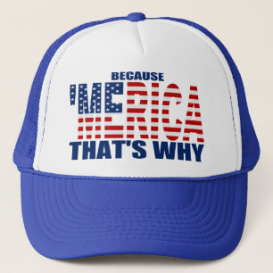 PARCE QUE 'MERICA QUI EST POURQUOI casquette de