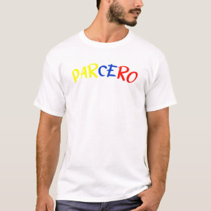 Parcero Kolumbien Slang kolumbianisch T-Shirt