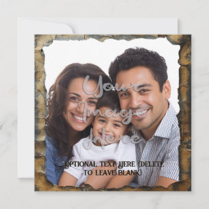 Parchemin Brûlé esthétique Modèle personnalisable