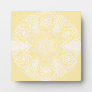 Parchment Mandala Fotoplatte