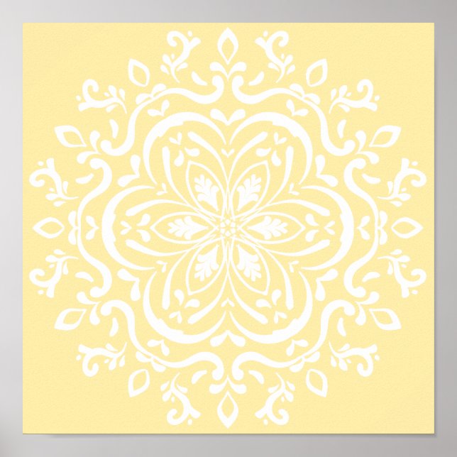 Parchment Mandala Poster (Vorne)