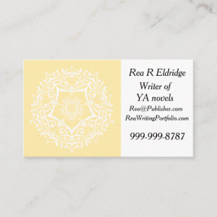 Parchment Mandala Visitenkarte
