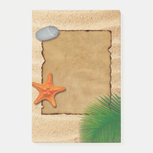 Parchment on Sand Background - Post-it® Note Post-it Klebezettel