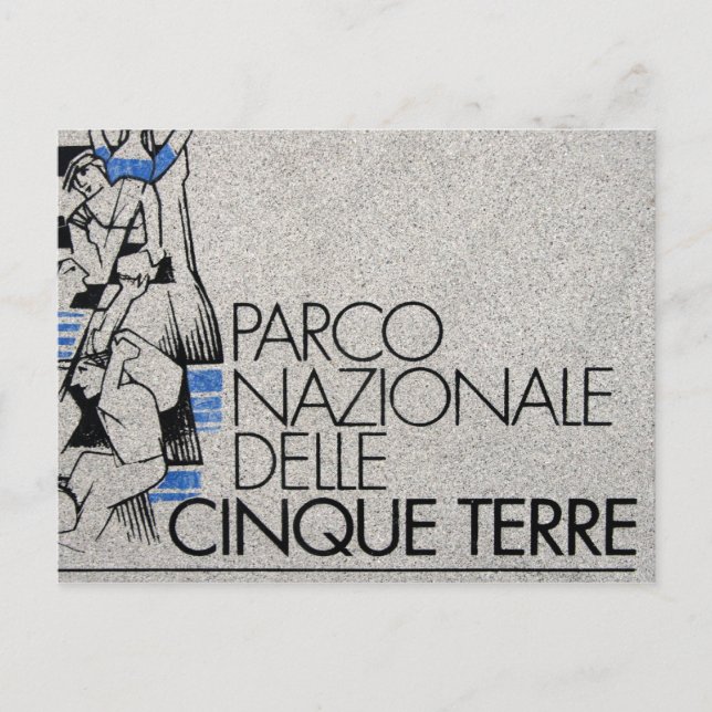 Parco Cinque Terre Postkarte (Vorderseite)