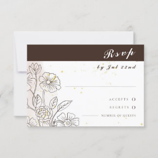 Parcourir les cartes RSVP de mariage amoureux