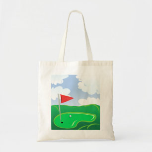 Parcours de golf Sac fourre-tout vert