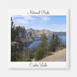 Parcs nationaux - aimant de lac crater
