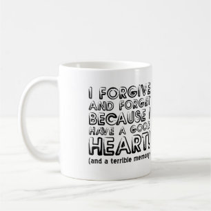 Pardonner et oublier la Mug drôle ou la Mug Voyage