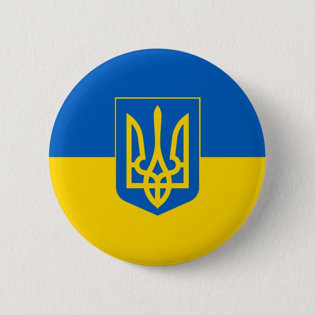 Pare-feu ukrainien et badge de design du drapeau (Devant)