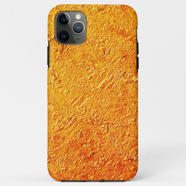 Parede defeituosa com textura amarela e laranja Case-Mate iPhone hülle (Rückseite)