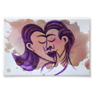 Pareja de enamorados fotodruck