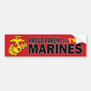 Parent of Multiple Marines Autoaufkleber